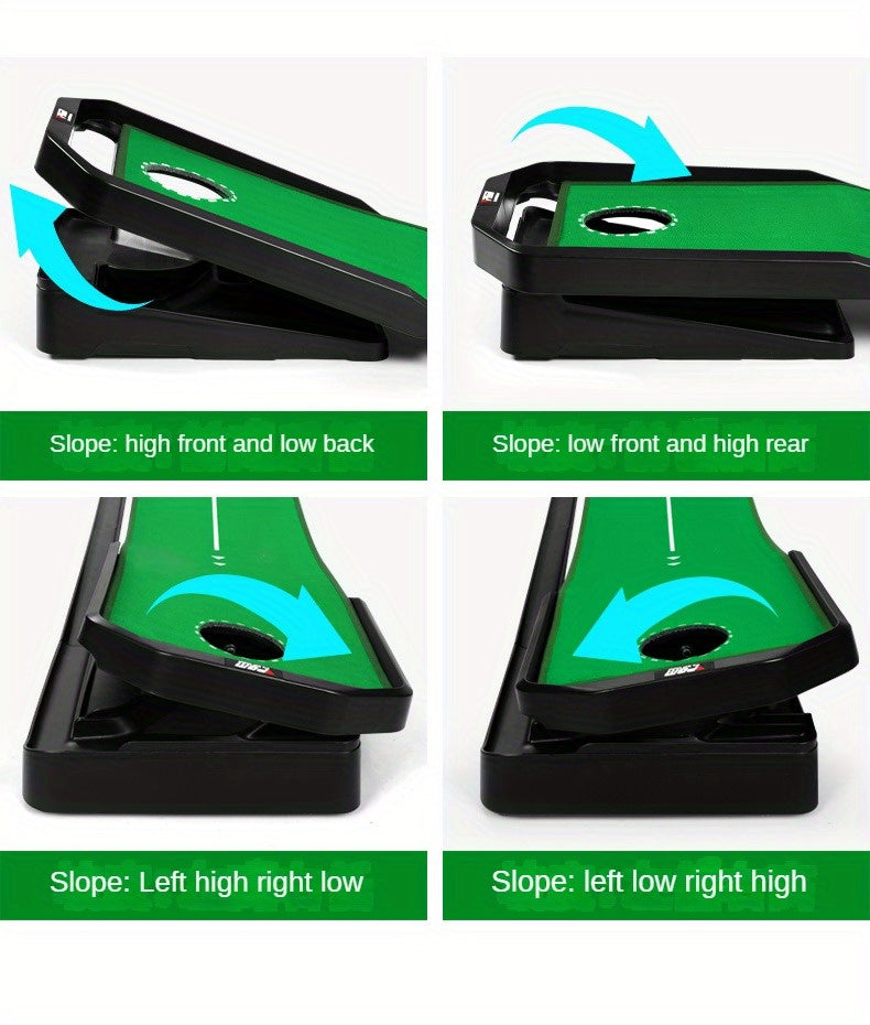 Adjustable Putting Matt With Slope