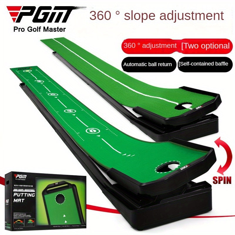 Adjustable Putting Matt With Slope