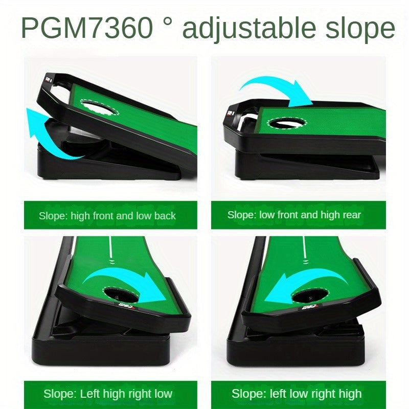 Adjustable Putting Matt With Slope