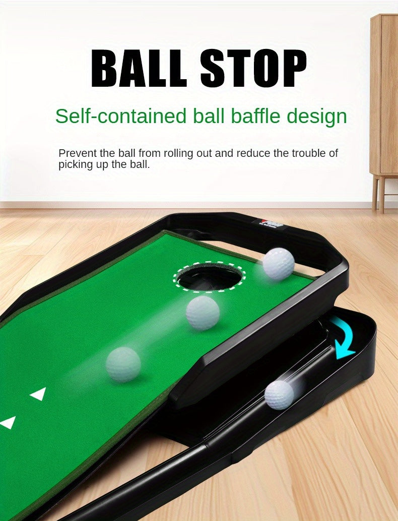 Adjustable Putting Matt With Slope