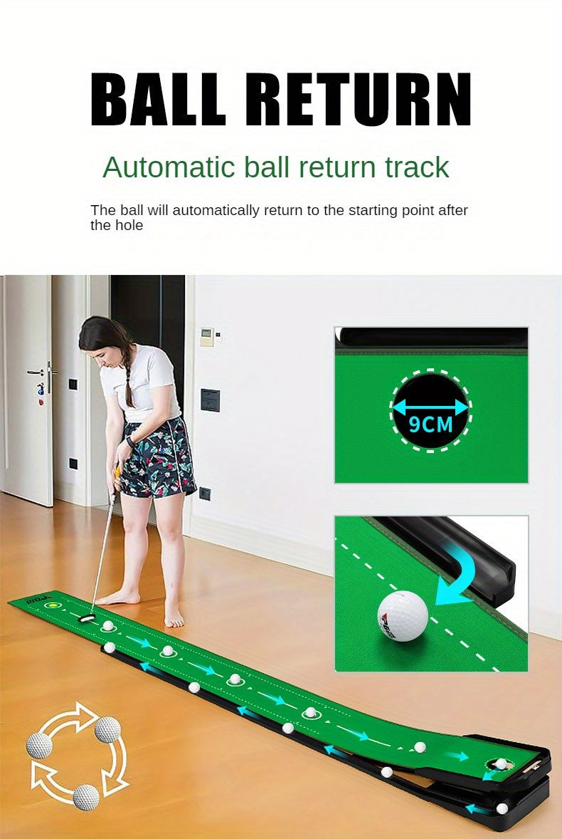 Adjustable Putting Matt With Slope