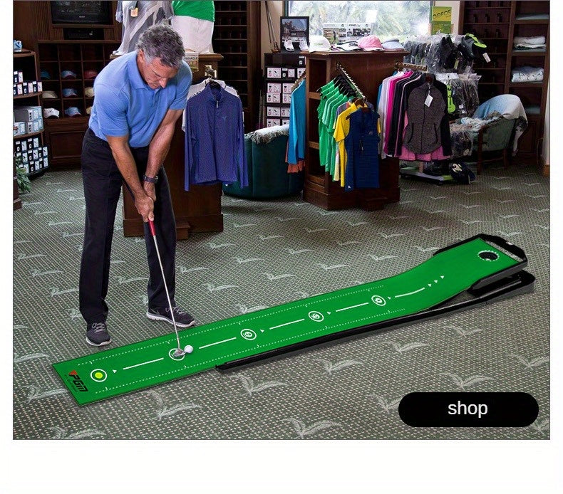 Adjustable Putting Matt With Slope