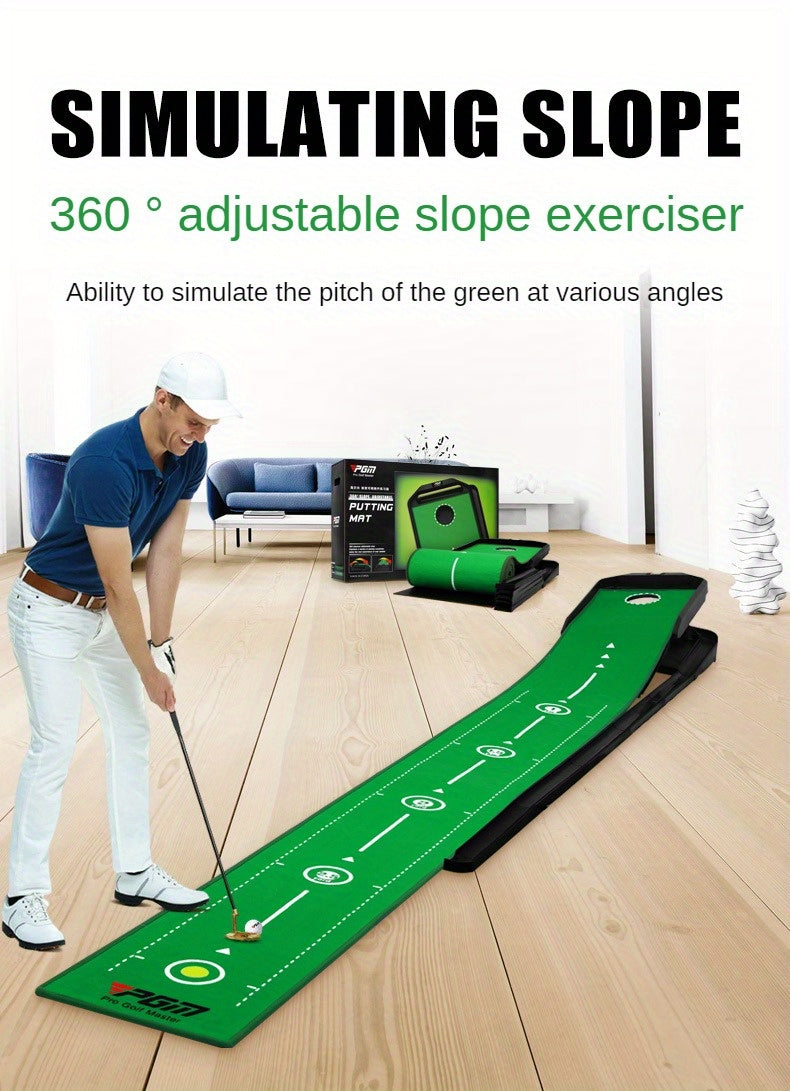 Adjustable Putting Matt With Slope