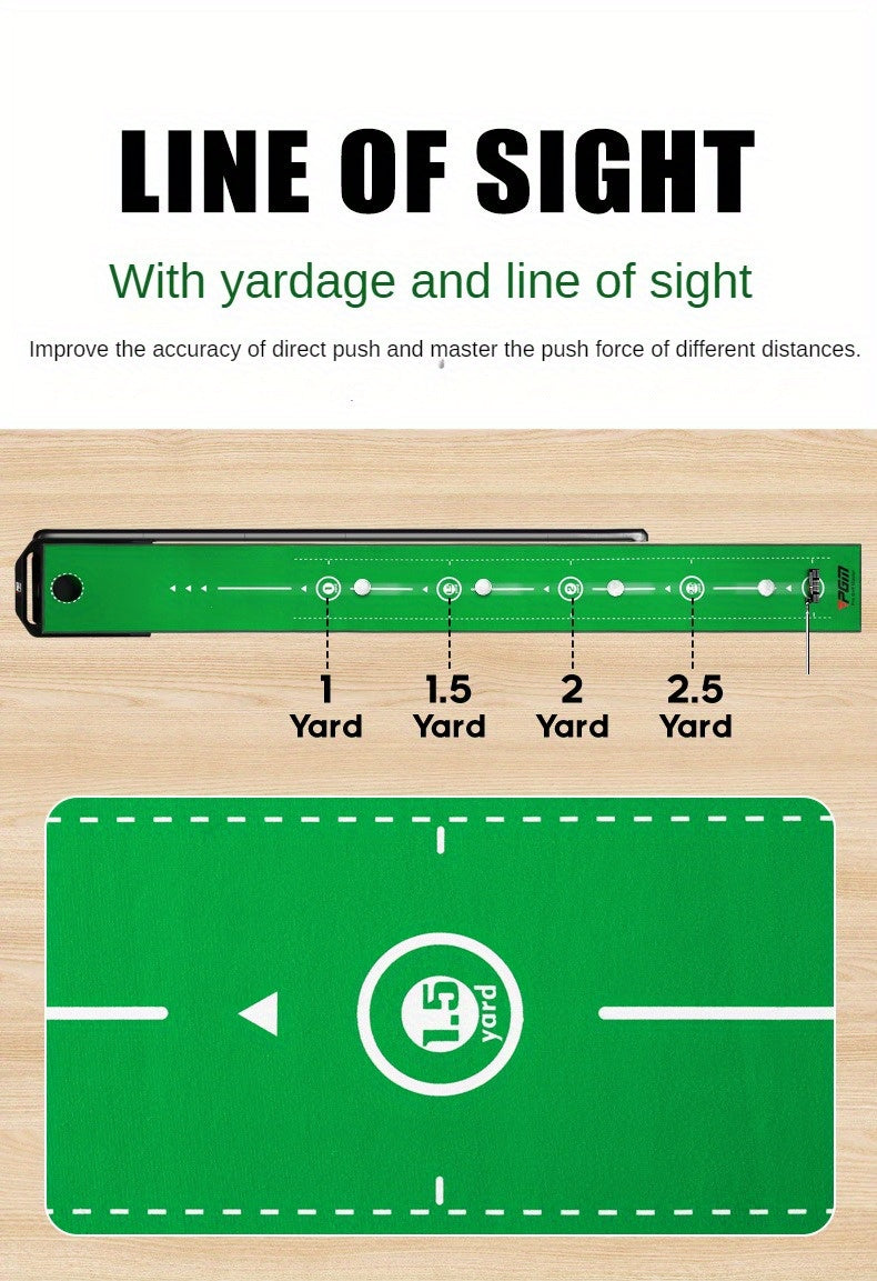 Adjustable Putting Matt With Slope