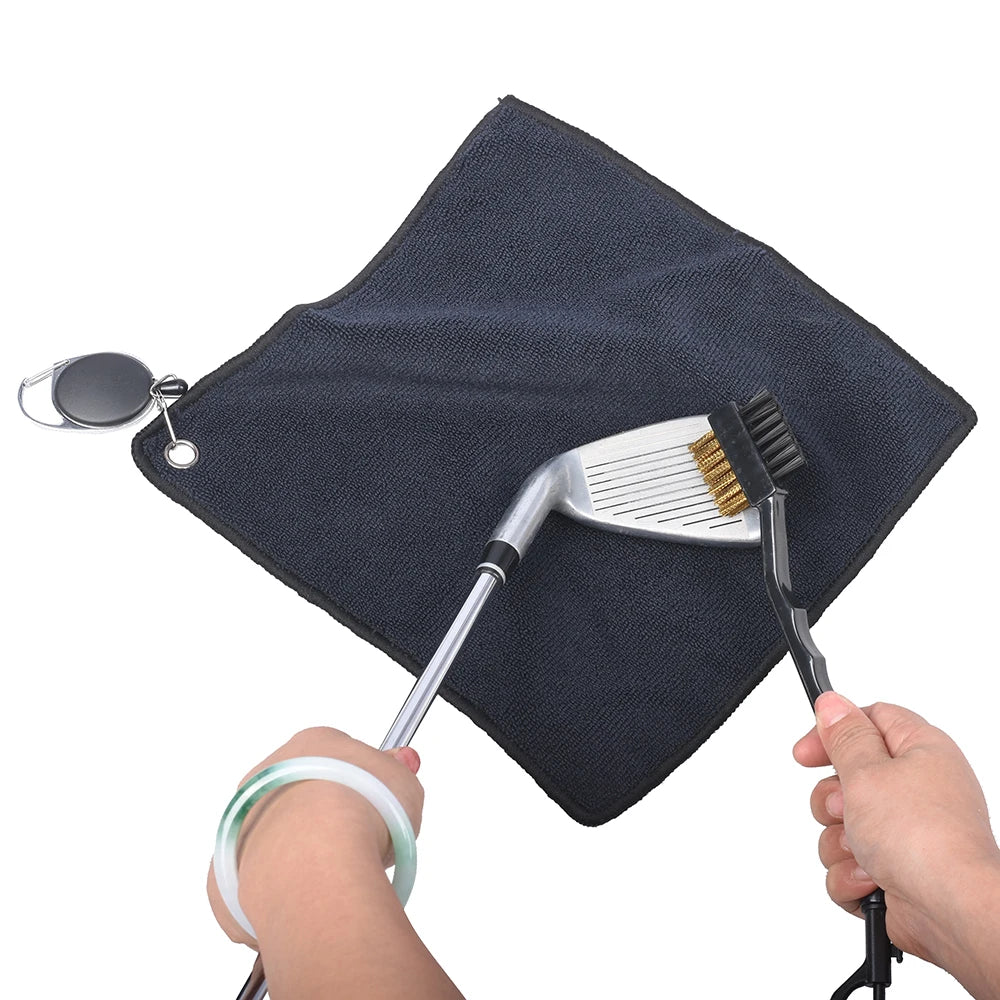 Golf Towel and Brush - Proshop