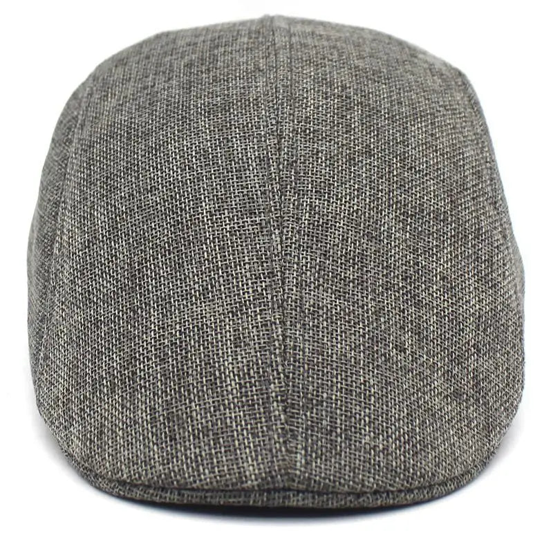 Solid Color Breathable Unisex Short Brim Beret Spring Summer Unisex Dad Hat Peaked Cap Proshop
