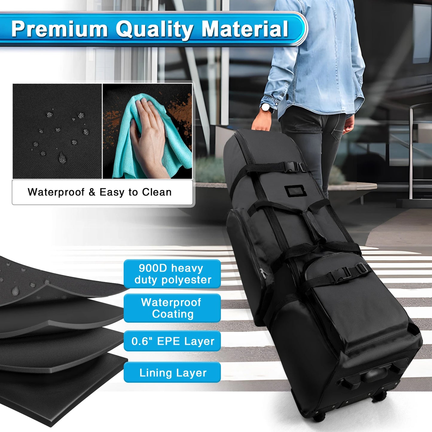Premium Golf Travel Bag - Proshop