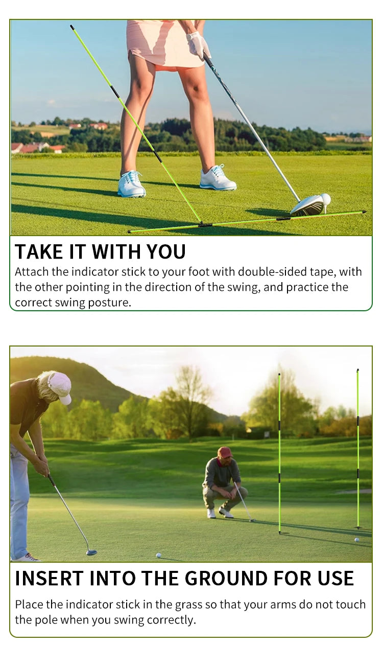 Caiton Green Golf Alignment Sticks - Proshop