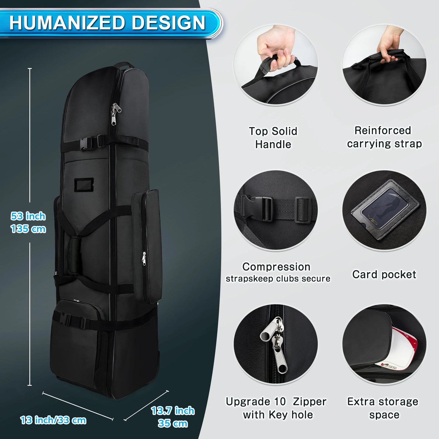 Premium Golf Travel Bag - Proshop