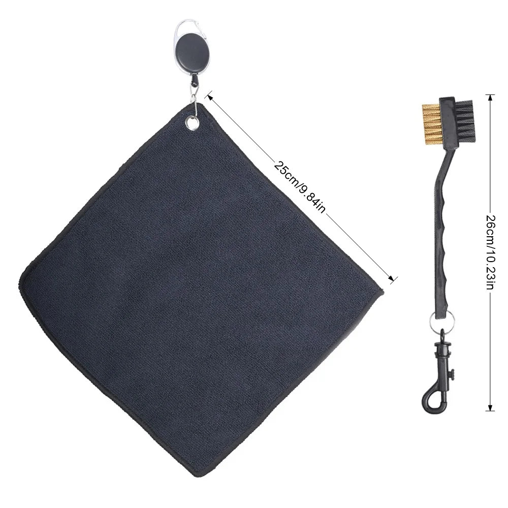 Golf Towel and Brush - Proshop