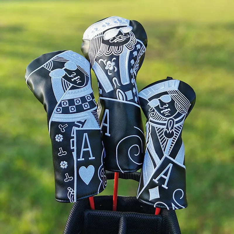 Playing card Golf Head Covers - Proshop