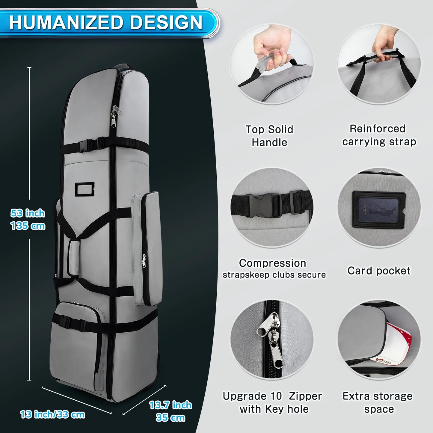 Premium Golf Travel Bag - Proshop