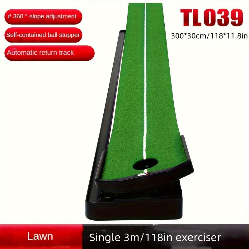 Adjustable Putting Matt With Slope
