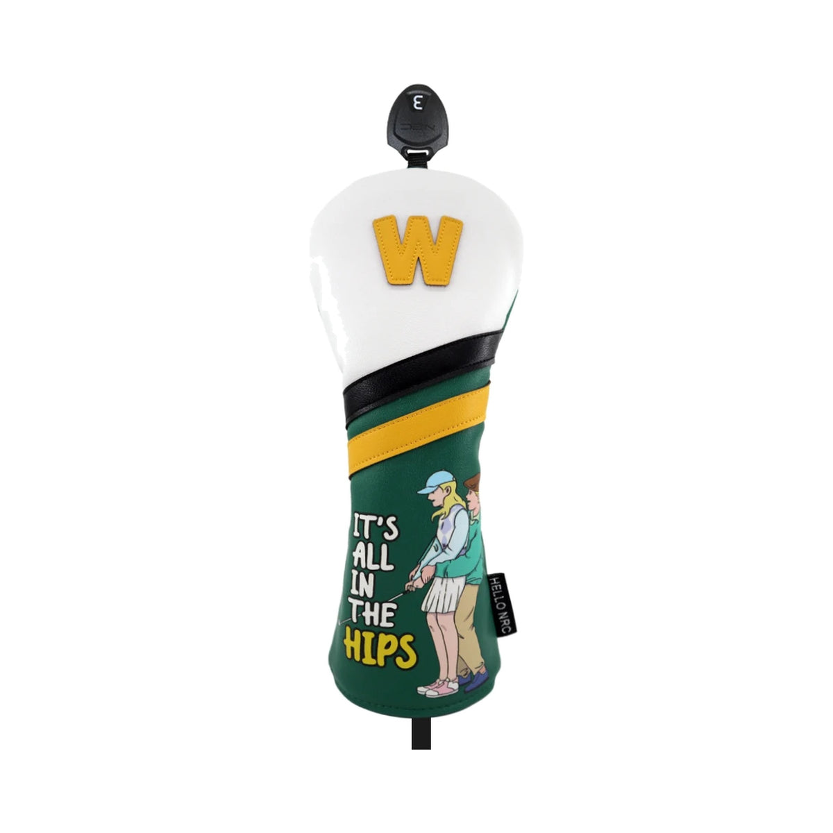It's All in the Hips Golf Headcover The Golf Hub