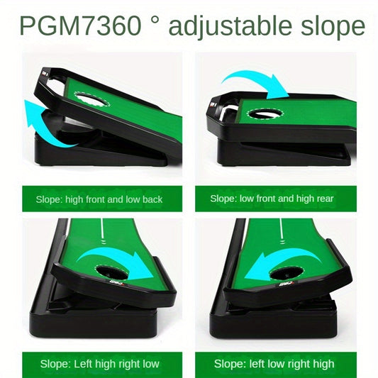 Adjustable Putting Matt With Slope