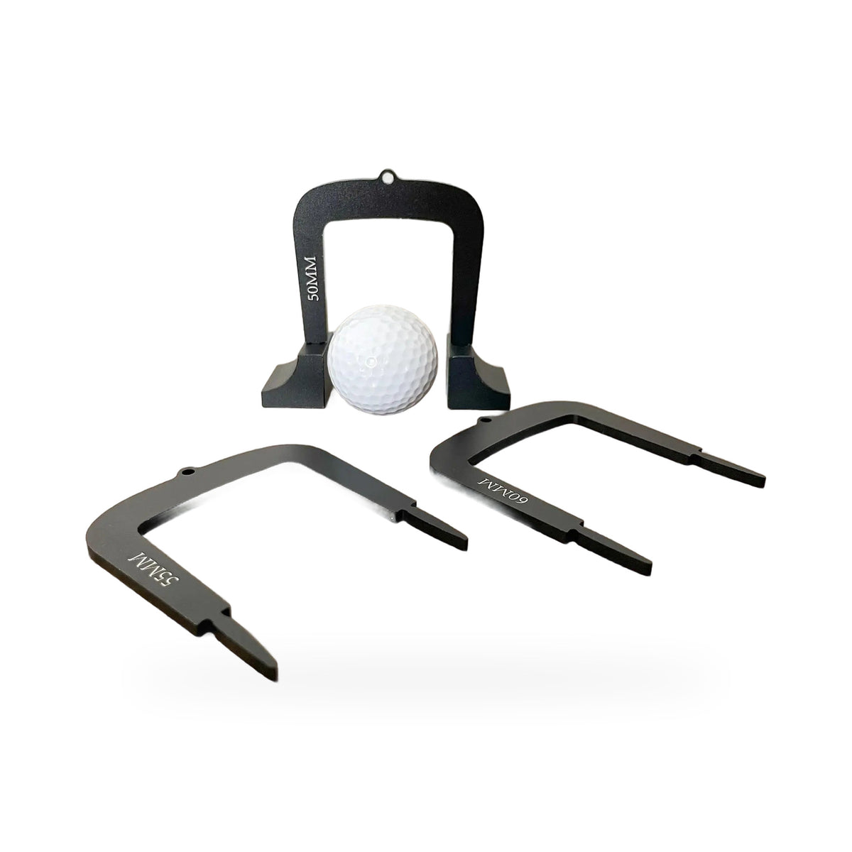 3x Golf Metal Putting Gates
