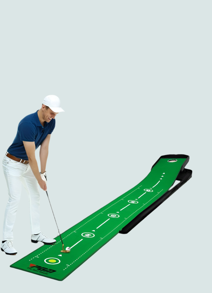 Adjustable Putting Matt With Slope Proshop