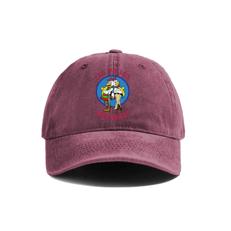 Los Pollos Hermanos Baseball Cap Summer Distressed Dad Chicken Brother Hats Men Outdoor Adjustable Cotton Caps Proshop