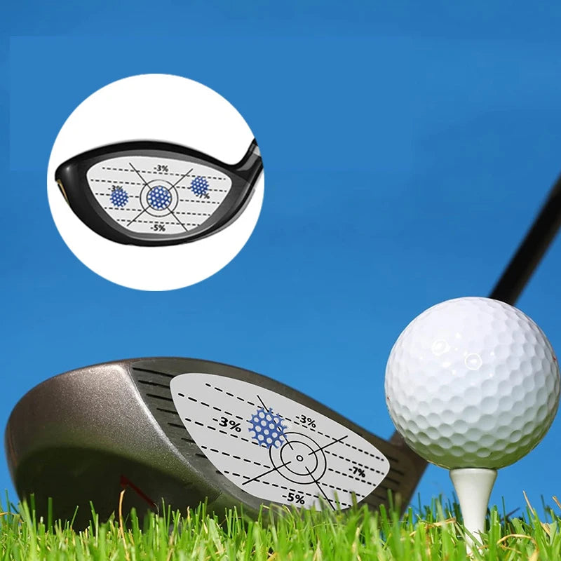 Professional Durable Golf Impact Tape, Swing Practice Stickers，Self-Adhesive Impact Label for Stroke Analysis, Golf Training Aid The Golf Hub