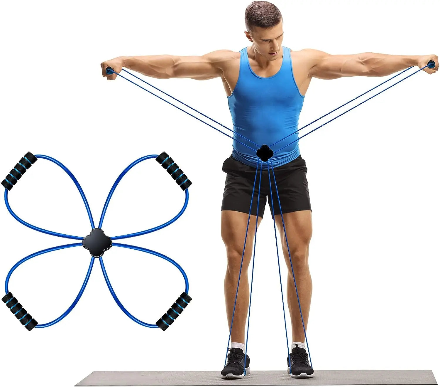 Pilates Resistance Band Cross Proshop