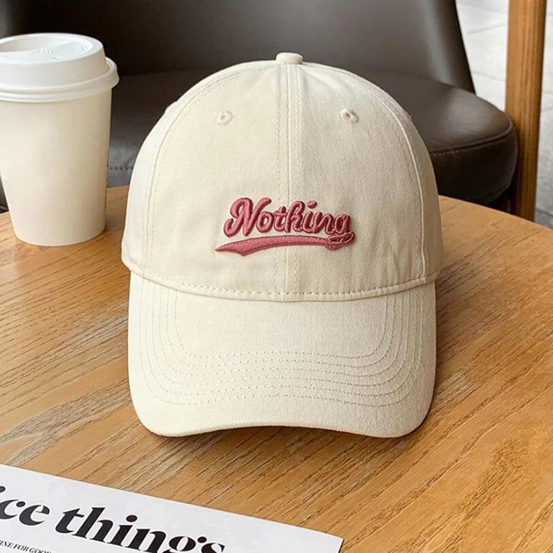 RICYGVM Letter Embroidery Baseball Hat For For Women Men Fashion Duck Tongue Cap Outdoor Sunshade Peaked Caps Solid Color Visors Proshop