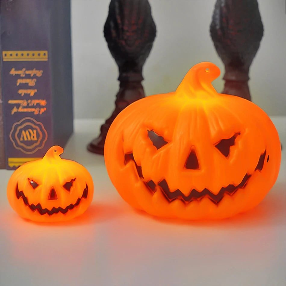 Pumpkin Lantern Candle Light Halloween Skull Ghost Face Lamp Kids Gift For Bedroom Garden Party Decoration Atmosphere Light Proshop