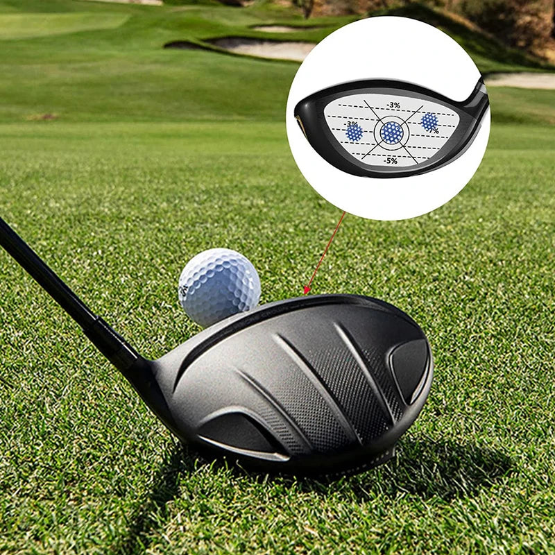 Professional Durable Golf Impact Tape, Swing Practice Stickers，Self-Adhesive Impact Label for Stroke Analysis, Golf Training Aid The Golf Hub