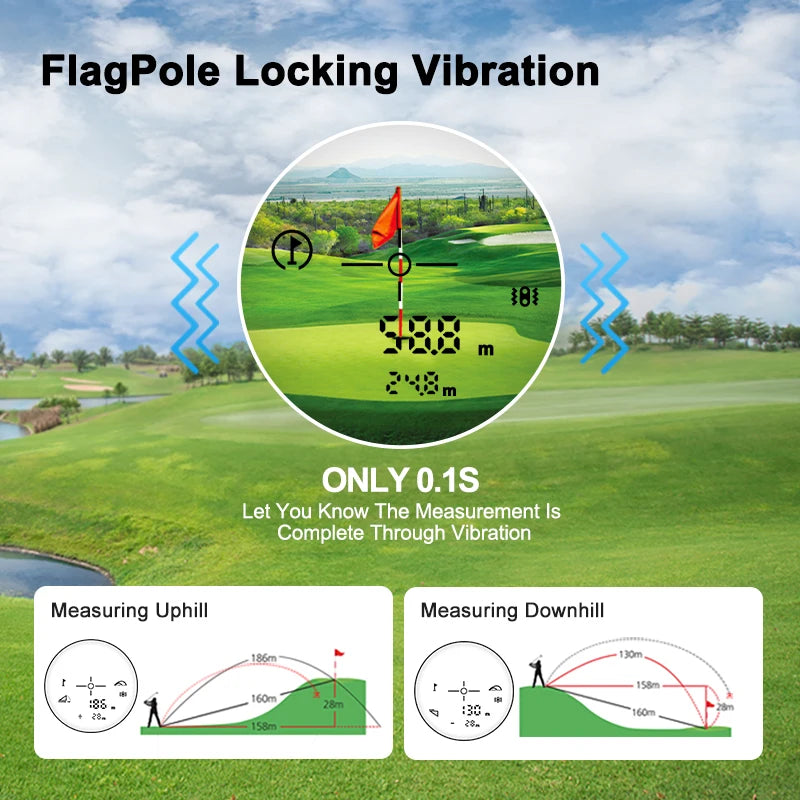Up To 1500M Golf Range Finder