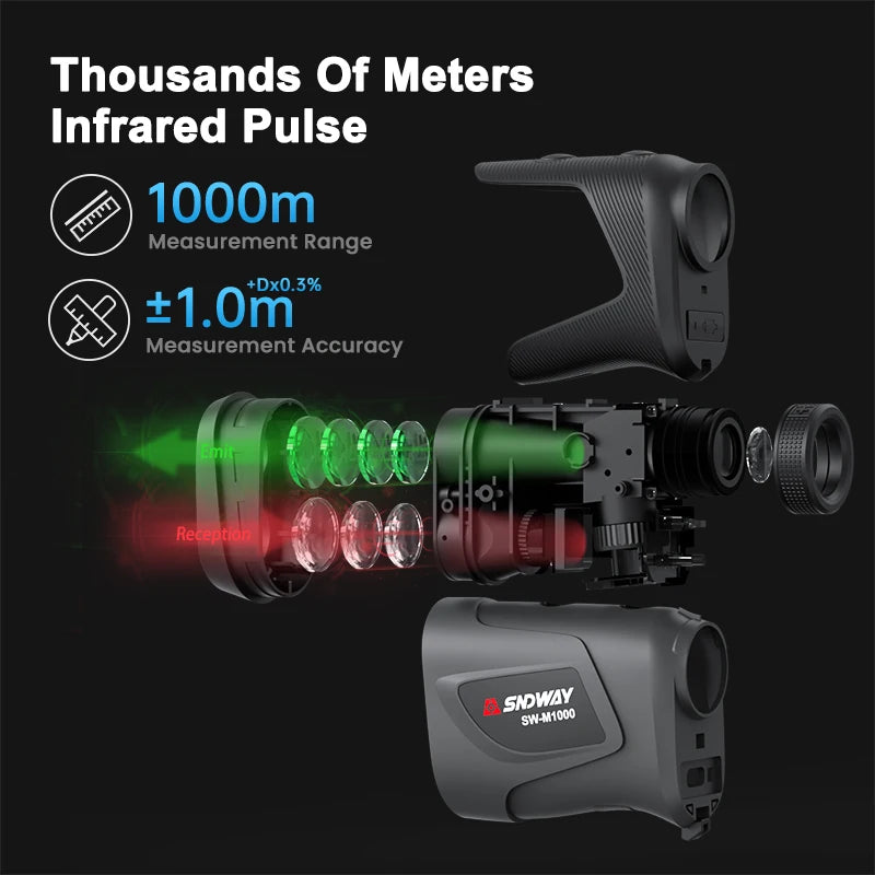 Up To 1500M Golf Range Finder