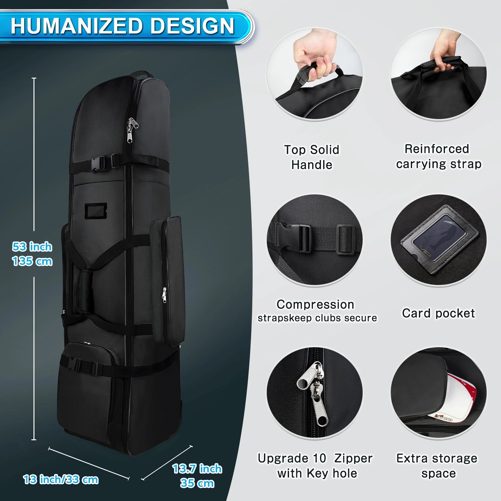 Premium Golf Travel Bag - Proshop 