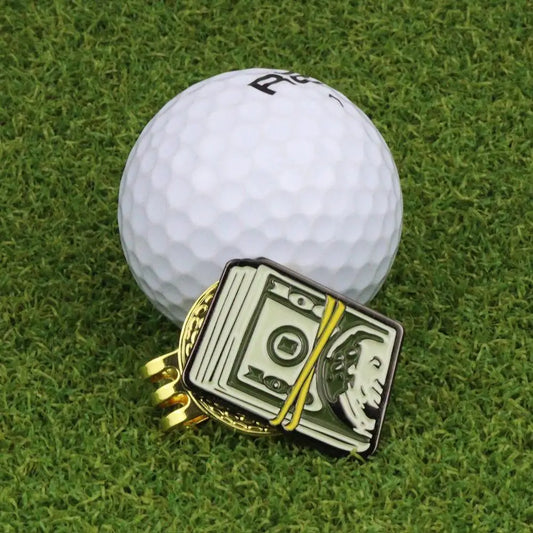 Dollar Dollar Ball Marker Hat Clip - Proshop 