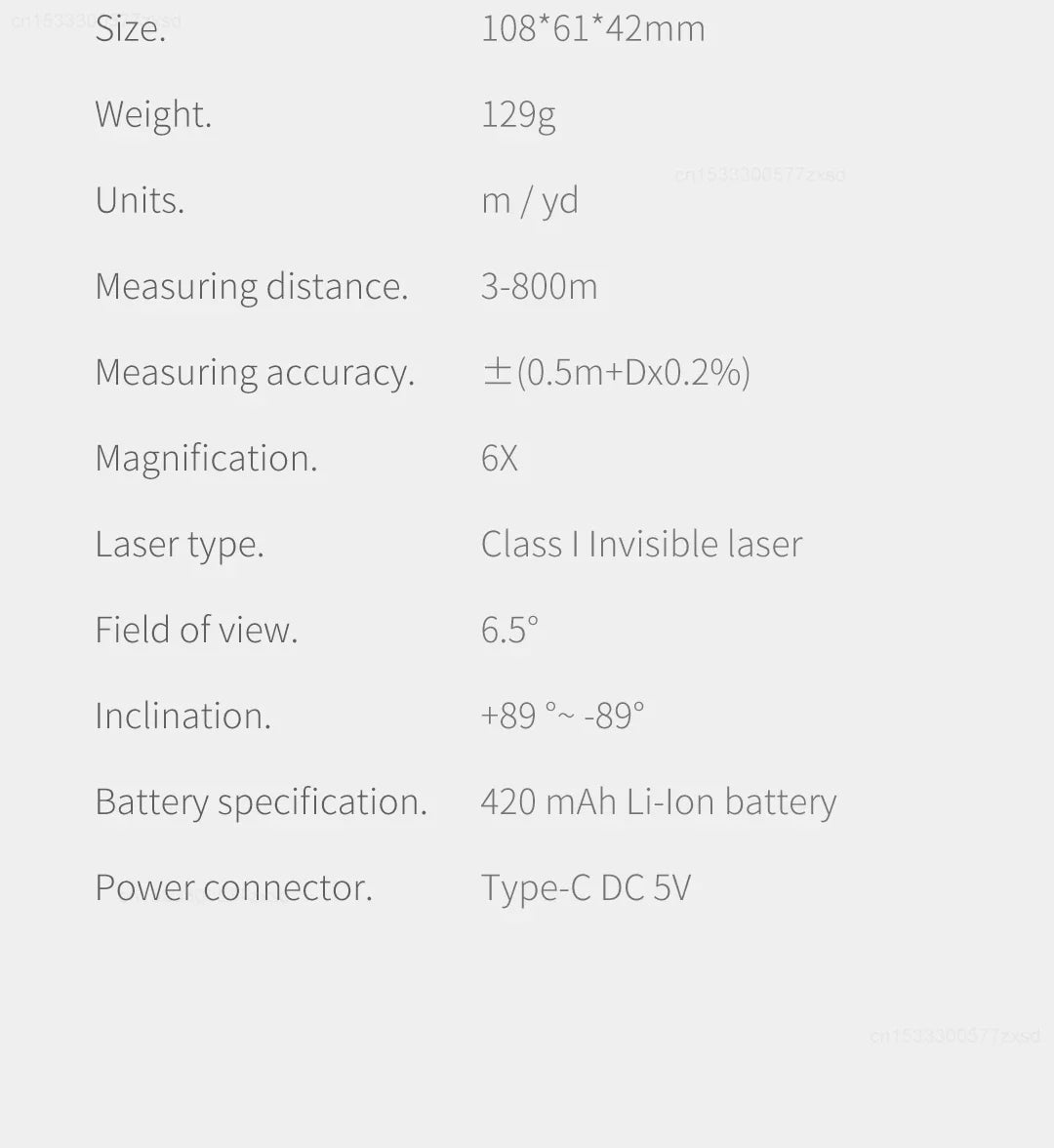 Xiaomi DUKA Golf Rangefinder - Proshop 